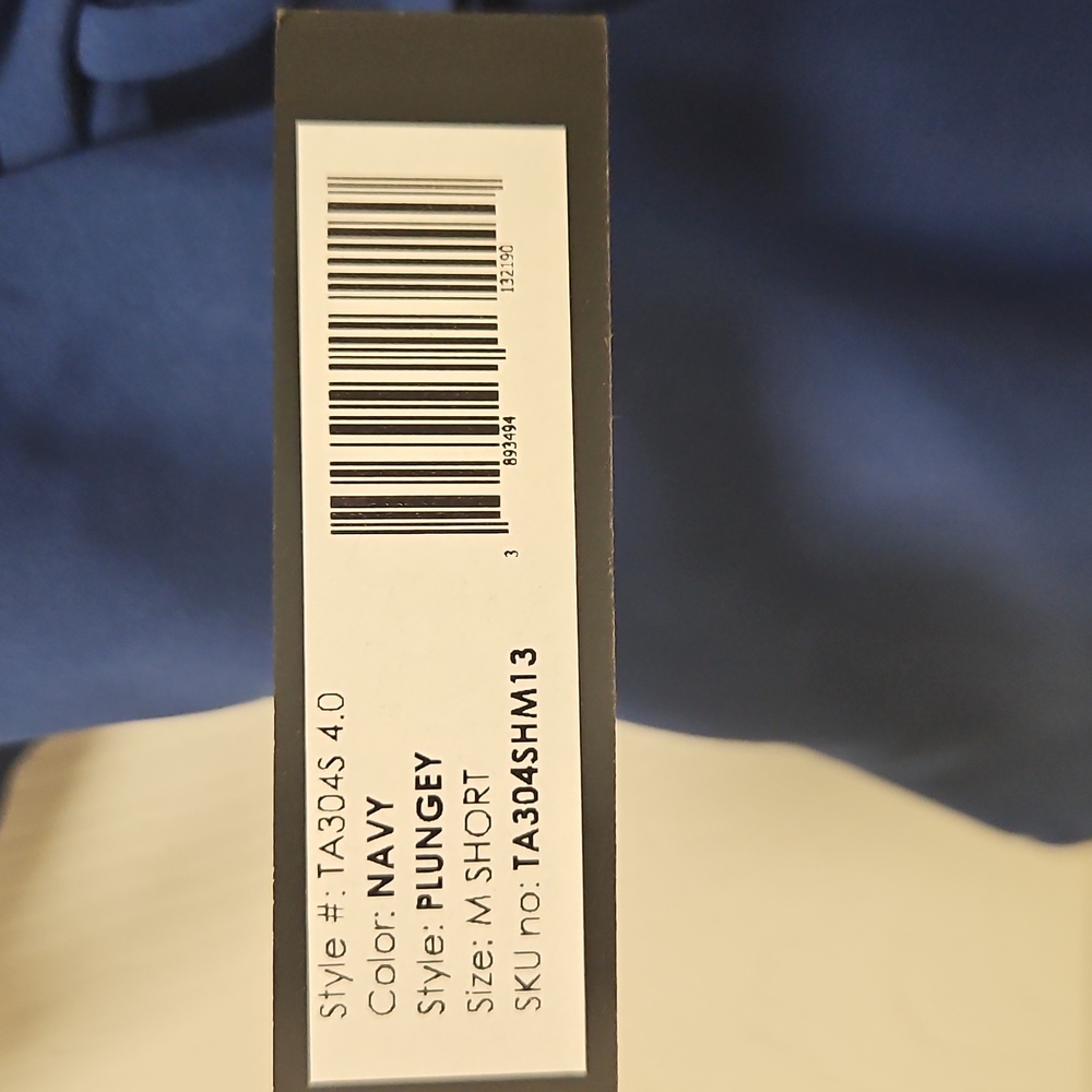 NWT TA3 Plungey In Royal Blue/Navy, M Short - Picture 6 of 11